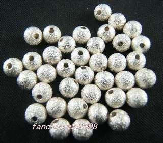 free ship 100pcs silver plated bead spacer 4mm W061A  
