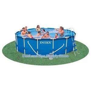  Intex Above Ground 15 x 42 Frame Set Pool Package Patio 