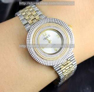 Women Ladys Girl Luxury Reticulation Quart Wrist Watch  