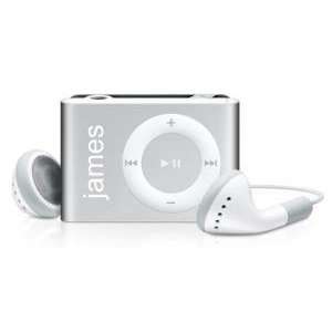  Engraved iPod Shuffle 2GB  Players & Accessories