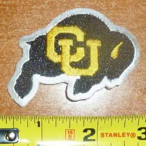   University of Colorado CU Embroidered iron on patch