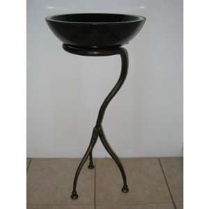  Whimsical Iron Sink Pedestal Finish Oil Rubbed Bronze 