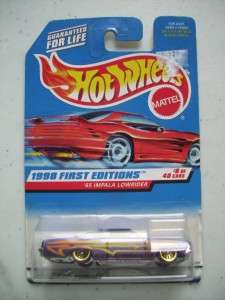 Hot Wheels 1998 First Editions 65 IMPALA LOWRIDER  