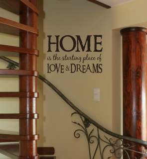   is 28 x 22 5 tall home is the starting place of love and dreams 22