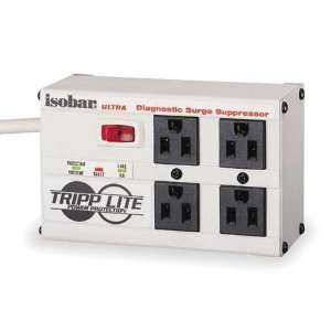  TRIPP LITE ISOBAR 4 ULTRA Isobar Surge,4 Outlet,6 Ft Cord 