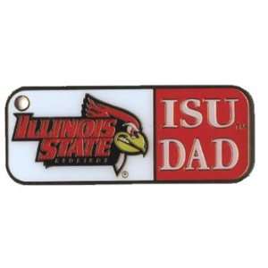 Illinois State Redbirds Isu Dad Key Ring  Sports 