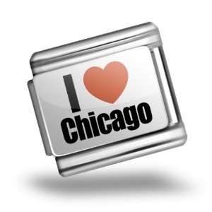  Italian Charms Original I Love Chicago region Illinois 