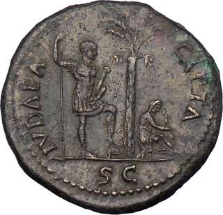 Vespasian,Rome,71AD.,Sestertius, JUDAEA CAPTA. Razor sharp details 