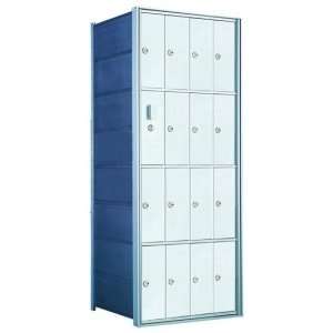  Private Distribution Horizontal Cluster Mailboxes   4 x 4 