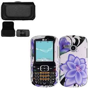  iFase Brand LG 500G Combo Violet Lily Protective Case 