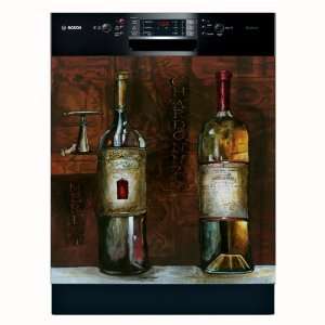  Old World Wine Dishwasher Magnet Cover (Large) Kitchen 