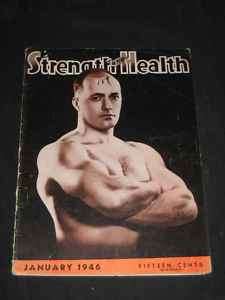 Strength and Health Magazine January 1946 Bob Hoffman  