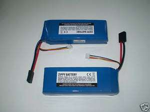 5000mAh 3S 40  50C 11.1v LIPO battery E Revo Emaxx 2 pc  