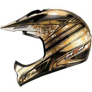  M2R X2.5 Nemesis Helmet   2X Large/Gold Automotive