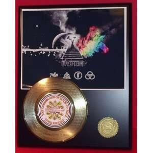   LASER ETCHED WITH SONG LYRICS GOLD RECORD LIMITED EDITION DISPLAY