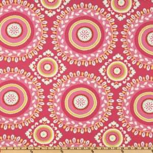  44 Wide Kumari Garden Jeevan Pink Fabric By The Yard 