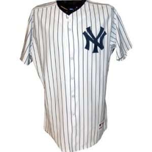 2008 Yankees Game Issued Home Pinstripe Jersey (No Patches 