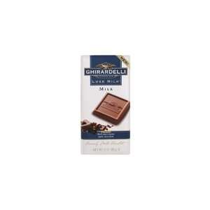 Ghirardelli Ghir Luxe Milk Solid Bar (Economy Case Pack) 3 Oz (Pack of 