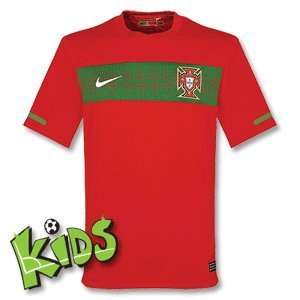  10 11 Portugal Home Jersey   Boys