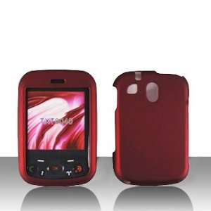  Pantech Jest TXT8040 Red Rubberrized HARD Protector Case 