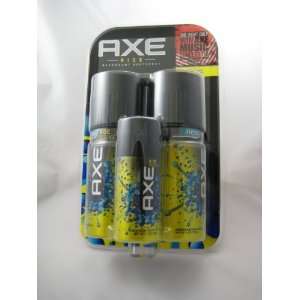  Axe Rise Deodorant Bodyspray 4 Oz 2 Pack + Bonus 1 Oz 