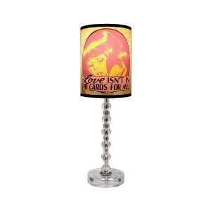  Womens Comics/Love Cards Table Lamp With Acrylic Spheres 