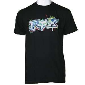  Fox Racing Casino T Shirt   Large/Black Automotive