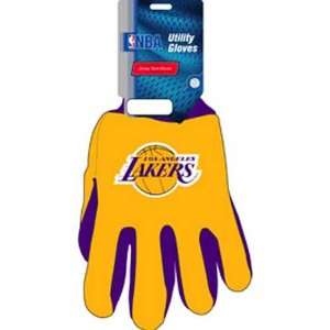  Los Angeles Lakers Nba Two Tone Gloves