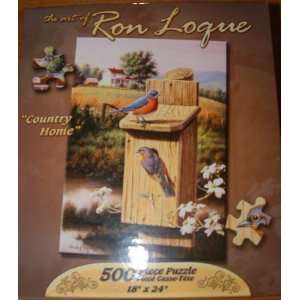   Home 500 Piece Puzzle The Art of Ron Loque 18X24 Toys & Games