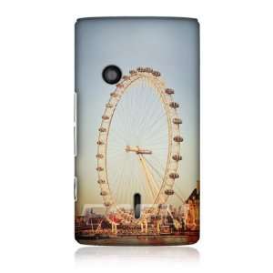 Ecell   HEAD CASE DESIGNS LONDON EYE BACK CASE COVER FOR SONY ERICSSON 