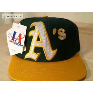  Oakland Athletics Vintage Big Logo Snapback Hat 