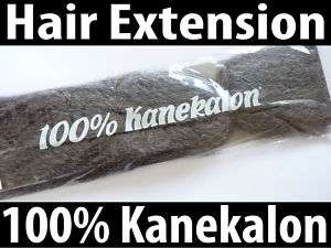 100% Kanekalon Jumbo Braid Hair Extension Black & Pink  