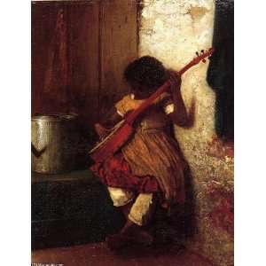 Hand Made Oil Reproduction   Jonathan Eastman Johnson   32 x 42 inches 