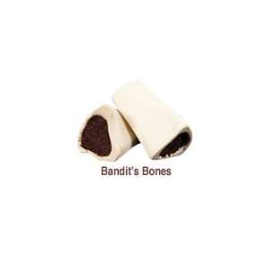  Jones Natural Chew Bandit Bones 4in Beef Bone 2pk Pet 