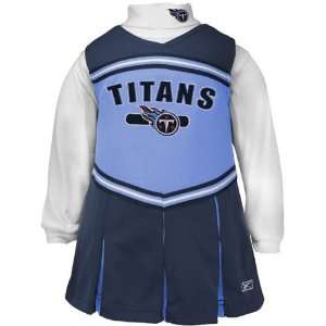  Reebok Tennessee Titans Navy Blue Infant 2 Piece 