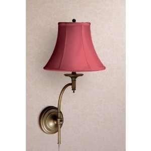 Josephine Wall Sconce with Classic Shade in Gold Laced Cafe