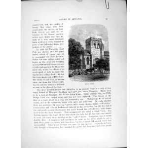  Littlemore Church Iffley Kennington River Thames 1885 
