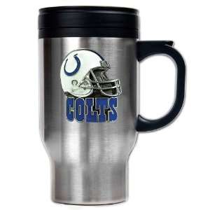 BSS   Indianapolis Colts NFL 16oz Stainless Steel Travel Mug   Helmet 
