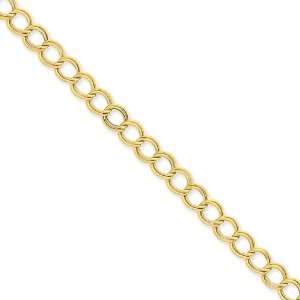  14k 7.5mm Double Link Chain Jewelry