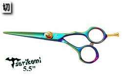 Professional Hair Stylist 5.5 Titanium Shears Scissors  