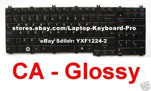 Toshiba Satellite L500 L500D L505 L505D Keyboard   CA  