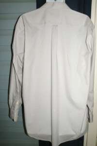 Mens Sz 17 34/35 Kilburne and Finch Light Gray Shirt  