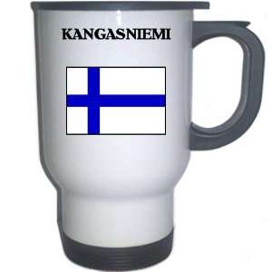  Finland   KANGASNIEMI White Stainless Steel Mug 