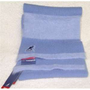  NWT Authentic Kangol Furgora Stripe Scarf Color Blue 