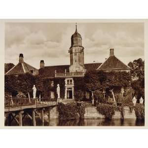  c1930 Kasteel Castle Fraeylemaborg Slochteren Holland 