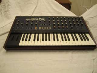 Vintage KORG Mono/Poly MP4 80s synthesizer synth NEAR MINT Monopoly 