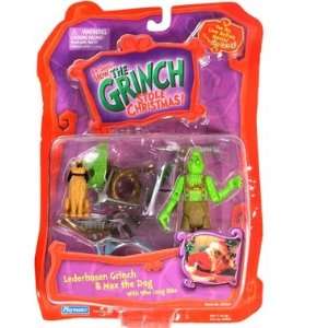  Lederhosen Grinch & Max the Dog Action Figure Toys 