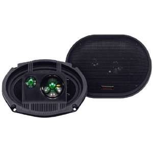   6990LED 6x 9 3 Way Coaxial Speaker w/LED Display (PAIR) Electronics