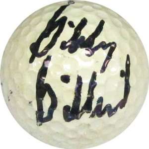  Gilby Gilbert Autographed/Hand Signed Golf Ball Sports 