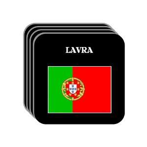  Portugal   LAVRA Set of 4 Mini Mousepad Coasters 